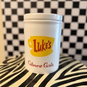 Hallmark Gilmore Girls White Ceramic Jar